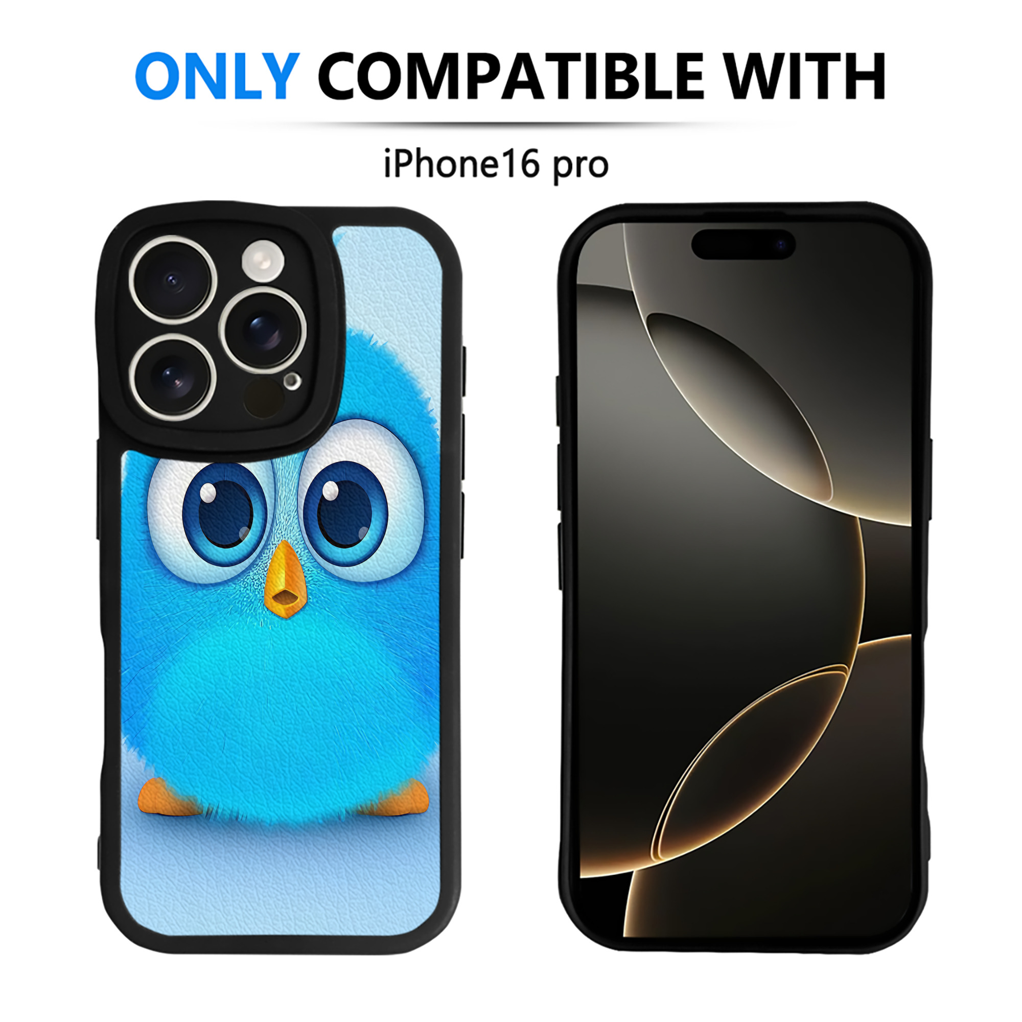 （画像用） Angry Birds アングリーバード 【iPhone 16シリーズ対応】シリコンスマホケース（レザー調） 材質：シリコン
